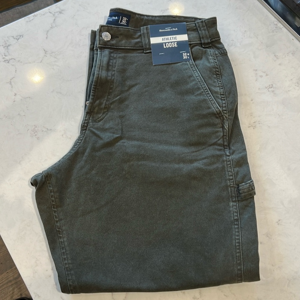 Abercrombie Men’s Loose Workwear Jeans